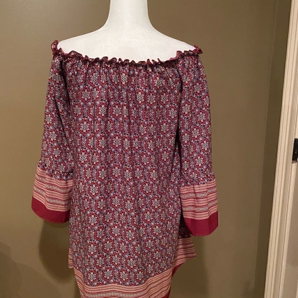 Tea & Rose   Boho Dress Sz Medium - Picture 9 of 9